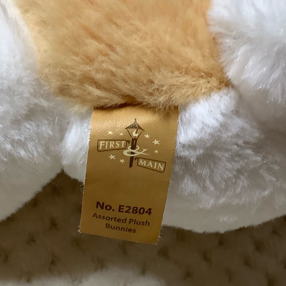 FIRST AND MAIN Soft Plush Bunny Rabbit Stuffed Animal Easter Toy - Picture 7 of 7